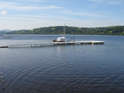 Jetty and pontoon