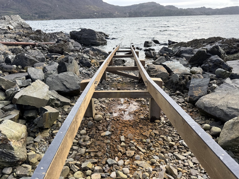 Bespoke tidal boat launch infrastructure in Scotland