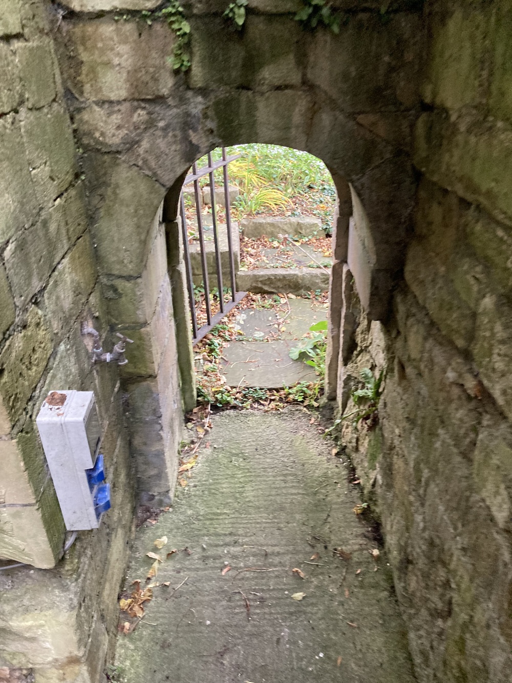 The access for the jetty location