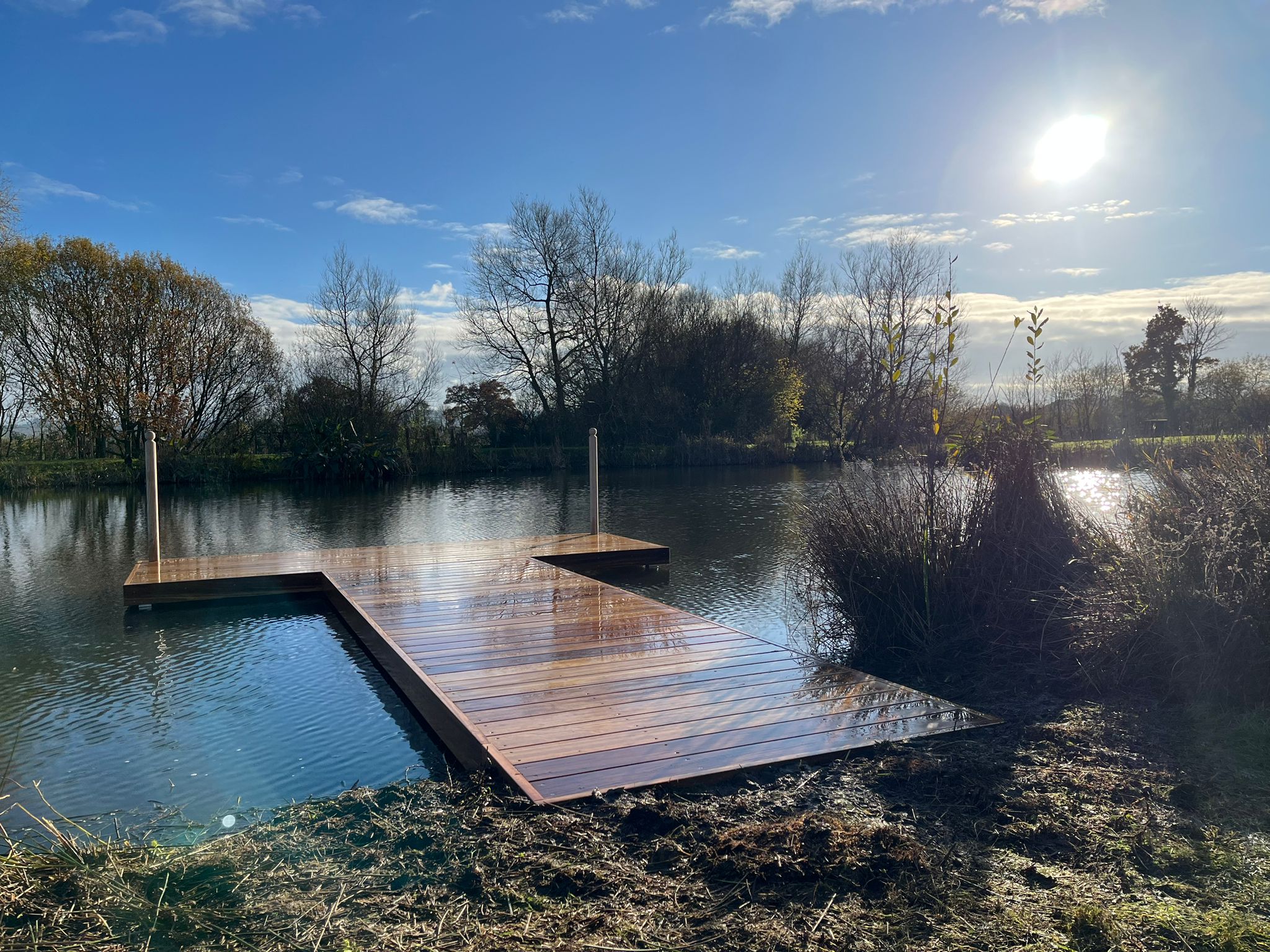 T-Shaped Jetty for Lake Access