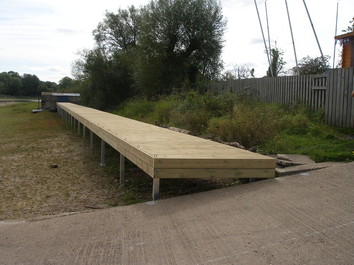 A 55m above ground platform